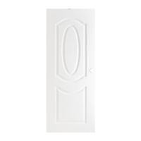 ราคา ประตูภายนอก UPVC PARAZZO MN002 80X200 ซม. สีขาว เจาะลูกบิด (217077)