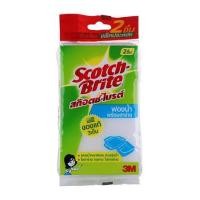 ราคา ฟองน้ำหุ้มตาข่าย SCOTCH-BRITE 8x2x13.5cm แพ็คคู่ (222620)