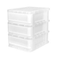 ราคา ตู้ลิ้นชัก 3 ชั้น SN 37x28x37.5 ซม. สีขาว (227110)