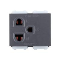 ราคา เต้ารับเดี่ยว 3 ขา PANASONIC WEG1191HK สีเทา (241928)