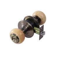 ราคา ลูกบิดห้องน้ำ หัวจัน HAFELE 489.93.617 สีหินอ่อนเหลือง+สีทองเหลืองรมดำ (242822)