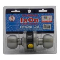 ราคา ลูกบิดทั่วไป ISON 6013 SS 6P หัวกลม สีสเตนเลส (252878)