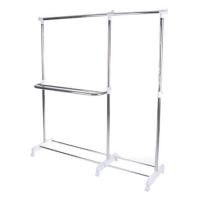 ราคา ราวแขวนผ้าปรับระดับได้ 170x44x155cm PLIM (255509)
