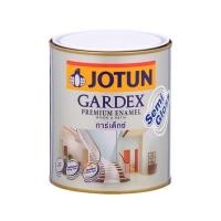 ราคา สีน้ำมัน JOTUN GARDEX สีขาว กึ่งเงา 1/4 แกลลอน (255595)