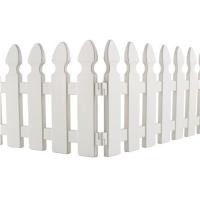 ราคา รั้วพลาสติกปักลงดิน SPRING HT-704 สีขาว แพ็ก 4 ชิ้น (256269)
