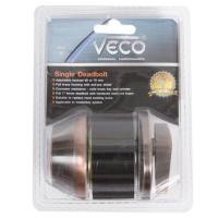 ราคา กุญแจลิ้นตาย 1 ด้าน VECO 101 สีทองแดงรมดำ (261439)