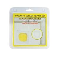 ราคา แผ่นซ่อมมุ้งลวดสำเร็จรูป อะลูมิเนียม SAFE-T-SCREEN A ซ่อมกลางแผ่น สีบรอนซ์เงิน 4 ชิ้น/แพ็ค (264232)