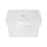 ราคา กล่องเก็บของ ฝาล็อค G-WARE 1403 30 ลิตร สีใส (268493)