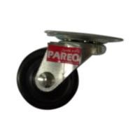 ราคา ลูกล้อยาง PAREO แป้นหมุน ไม่มีเบรก 1 นิ้ว สีดำ (269412)