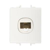 ราคา เต้ารับโทรศัพท์ SCHNEIDER 6P/6C F50RJ4M สีขาว (278399)