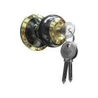 ราคา ลูกบิดทั่วไป SOLO 6800BN/PB หัวจัน สีดำ/ทอง (282239)