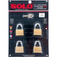 ราคา กุญแจคีย์อะไลท์ SOLO 4507 SQ 45 มม. 4 ตัว/ชุด (282312)