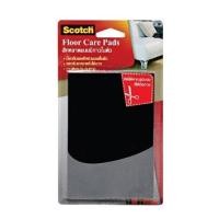 ราคา สักหลาดแบบเหลี่ยม 3M DIY 100x150 มม. สีดำ 2 ชิ้น (283550)