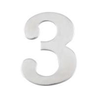 ราคา ตัวเลขอารบิค PANSIAM #3 50 มม. สีสเตนเลส (287883)