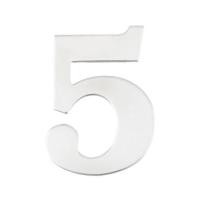 ราคา ตัวเลขอารบิค #5 PANSIAM AN-550 50 มม. สีสเตนเลส (287885)