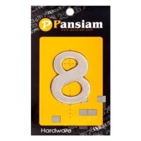 ราคา ตัวเลขอารบิค #8 PANSIAM AN-850 50 มม. สีสเตนเลส (287888)