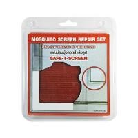 ราคา แผ่นซ่อมมุ้งลวดสำเร็จรูป อะลูมิเนียม SAFE-T-SCREEN CW ซ่อมมุม สีชา 2 ชิ้น/แพ็ค (1003025)
