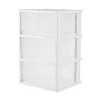 ราคา ตู้ลิ้นชัก 3 ชั้น มีล้อ STACKO FINE 42.1x35.8x64.6 ซม. สีขาว (1015641)