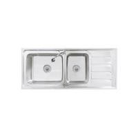 ราคา ซิงค์ฝัง 2หลุม 1ที่พัก TECNOSTAR 21116 S สเตนเลส (1015997)