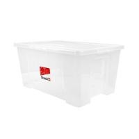 ราคา กล่องเก็บของ ฝาล็อก STACKO 6653 40 ลิตร สีใส (1016918)