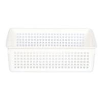 ราคา ตะแกรงใส่ของเหลี่ยม กลาง INSPACE KECH 5181 สีขาว (1017683)