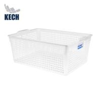 ราคา ตะแกรงใส่ของเหลี่ยมสูง ใหญ่ INSPACE KECH 5183 สีขาว (1017725)