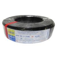ราคา สายไฟ THW IEC01 BCC 1x16 ตร.มม. 100 ม. สีดำ (1018070)