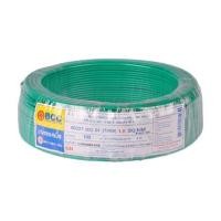 ราคา สายไฟ THW IEC01 BCC 1x1.5 ตร.มม. 100 ม. สีเขียว (1018349)
