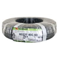ราคา สายไฟ VCT IEC53 YAZAKI 2x1ตร.มม. 100 ม. สีดำ (1020063)