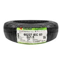 ราคา สายไฟ VCT IEC53 YAZAKI 2X1.5 ตร.มม. 100 ม. สีดำ (1020064)