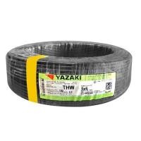 ราคา สายไฟ THW IEC01 YAZAKI 1x6ตร.มม. 100 ม. สีดำ (1020113)