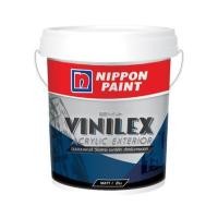 ราคา สีน้ำทาภายนอก NIPPON PAINT VINILEX ACRYLIC BASE A สีขาว ด้าน 2.5 แกลลอน (1022168)