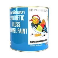 ราคา สีน้ำมัน TOA เป็ดหงส์ M259 สีน้ำตาล เงา 1/4 แกลลอน (1022619)