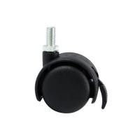 ราคา ลูกล้อไนลอน ZAPCO สกรูหมุน มีเบรก 1.5 นิ้ว สีดำ (1027885)