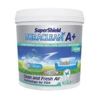 ราคา สีน้ำทาฝ้า TOA SUPERSHIELD DURACLEAN A PLUS D777 สีขาว ด้าน 2.5 แกลลอน (1029281)