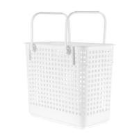 ราคา ตะกร้าผ้าเหลี่ยมหูหิ้ว G-WARE 2546 ขาว (1029710)