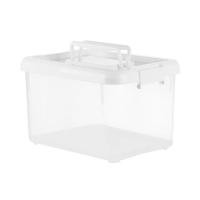 ราคา กล่องหูหิ้ว SN 555 33x26x23 ซม. สีใส (1031603)