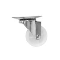 ราคา ลูกล้อไนลอน LEON แป้นหมุน ไม่มีเบรก 2 นิ้ว สีขาว (1036311)