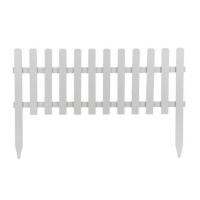 ราคา รั้วไม้ยางพาราปักพื้น SPRING U-01 XL สีขาว (1046317)