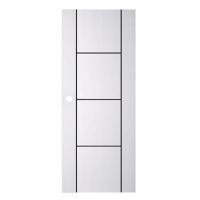 ราคา ประตูภายนอก UPVC PARAZZO PUN04 80X200 ซม. สีขาว เจาะลูกบิด (1047349)