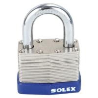 ราคา กุญแจสปริง SOLEX LAMINATED 50 มม. สีสเตนเลส (1048762)