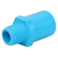 ราคา ข้อต่อตรงเกลียวนอก-หนา SCG 1/2 นิ้ว สีฟ้า (1055010)