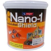 ราคา สีน้ำทาภายนอก BEGER NANO1 SHIELD BASE C กึ่งเงา 3.5 ลิตร (1057858)