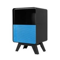 ราคา ตู้เหล็กบานผสม KIOSK PT-02 BO สีดำ/ฟ้า (1062014)