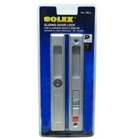ราคา กุญแจบานเลื่อน SOLEX 2KLL สีเงิน (1062919)