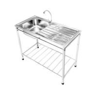 ราคา ซิงค์ขาตั้ง 1 หลุม 1 ที่พัก TECNOSTAR STT 10050 สเตนเลส (1068968)