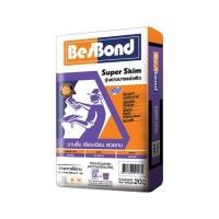 ราคา ซีเมนต์ฉาบ BESBOND SUPER SKIM 20 กิโลกรัม เทา (1073549)