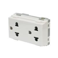 ราคา เต้ารับคู่ 3 ขา มีม่านนิรภัย HACO W8416V2 สีขาว (1075599)