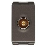 ราคา เต้ารับโทรทัศน์ 75 โอห์ม HACO TJ-W8201TV-ST สีแม็ทแบล็ค (1075675)