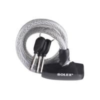 ราคา กุญแจจักรยาน SOLEX 3310 สีดำ (1076492)